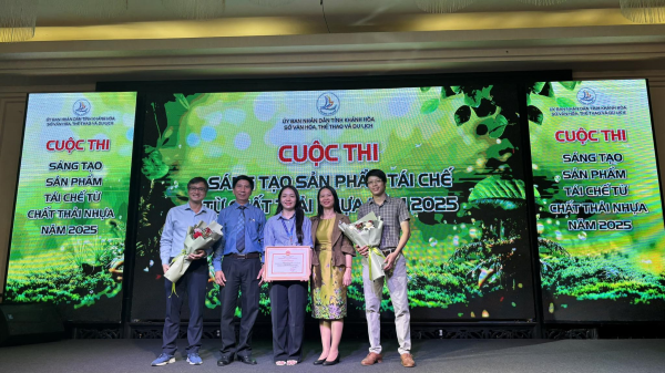 Giải nhì cuộc thi Sáng tạo sản phẩm tái chế từ chất thải nhựa năm 2025