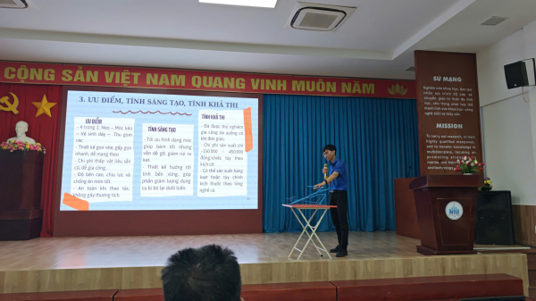 Cuộc thi ý tưởng đổi mới sáng tạo trong ngành thủy sản và tọa đàm tư vấn hướng nghiệp, trao học bổng.