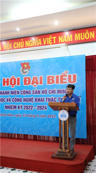 ĐẠI HỘI ĐOÀN THANH NIÊN CỘNG SẢN HỒ CHÍ MINH VIỆN KH&CN KHAI THÁC THUỶ SẢN - NHIỆM KỲ 2022-2024