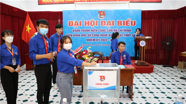 ĐẠI HỘI ĐOÀN THANH NIÊN CỘNG SẢN HỒ CHÍ MINH VIỆN KH&CN KHAI THÁC THUỶ SẢN - NHIỆM KỲ 2022-2024