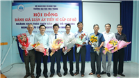 Bảo vệ Luận án Tiến sĩ cấp cơ sở của NCS Nguyễn Văn Nhuận